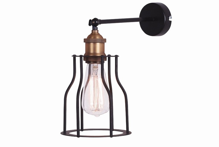 1457 RUSTIK WALL LAMP 1L